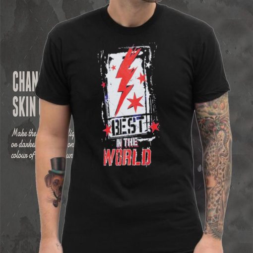 CM Punk Best In The World Stars and Stripes T Shirt