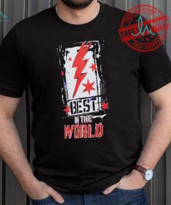 CM Punk Best In The World Stars and Stripes T Shirt