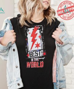 CM Punk Best In The World Stars and Stripes T Shirt