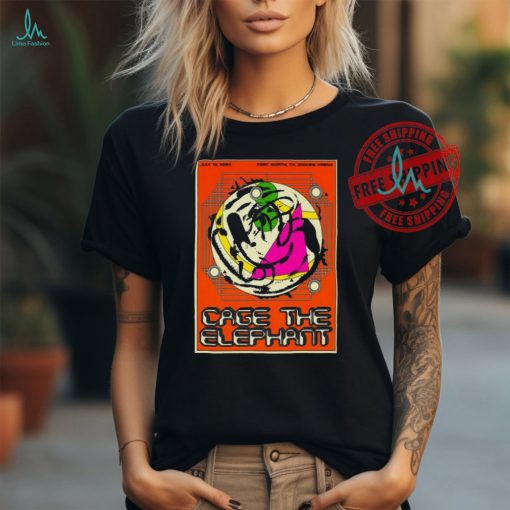 Cage The Elephant July 13 2024 Fort Worth TX Dickies Arena Poster Shirt