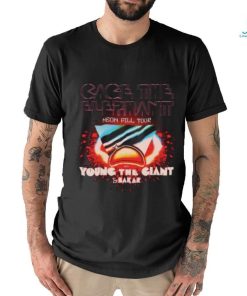 Cage The Elephant Tour 2024 Neon Pill Shirt, hoodie, sweater, long sleeve and tank top Cage The Elephant Tour 2024 Neon Pill Shirt