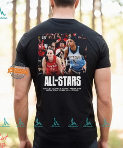 Caitlin Clark And Angel Reese Are Both 2024 WNBA All Stars T Shirt