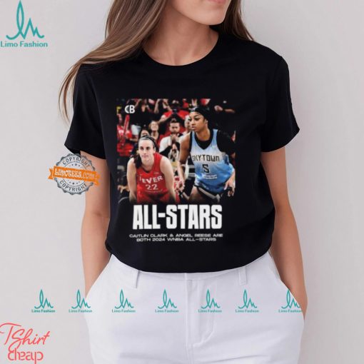 Caitlin Clark And Angel Reese Are Both 2024 WNBA All Stars T Shirt