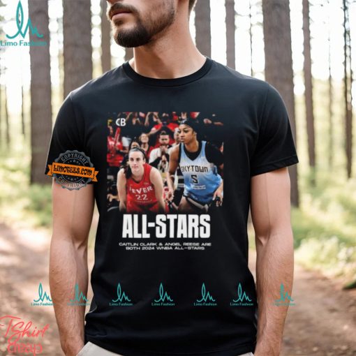 Caitlin Clark And Angel Reese Are Both 2024 WNBA All Stars T Shirt