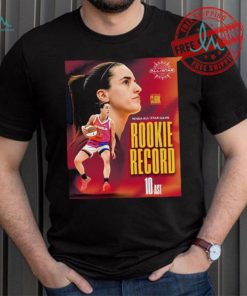 Caitlin Clark WNBA All Star Game Rookie Record 10 AST shirt