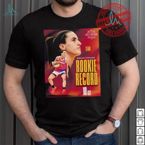 Caitlin Clark WNBA All Star Game Rookie Record 10 AST shirt