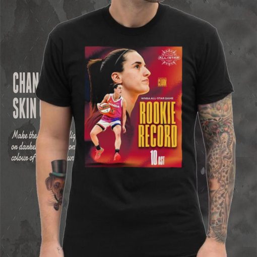 Caitlin Clark WNBA All Star Game Rookie Record 10 AST shirt