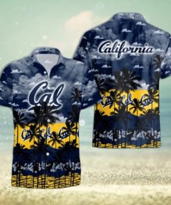 California Golden Bears Palms Tree Hawaiian Shirt