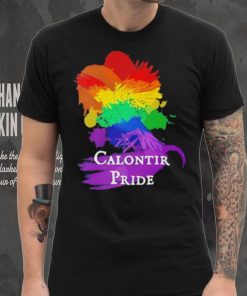 Calontir Pride Rainbow Eagles shirt