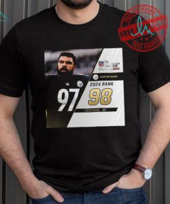 Cam Heyward Rank 98 The NFL Top 100 Players Of 2024 T Shirt