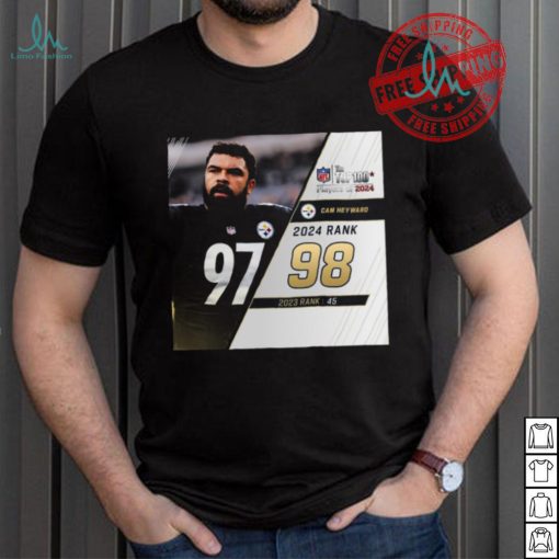 Cam Heyward Rank 98 The NFL Top 100 Players Of 2024 T Shirt