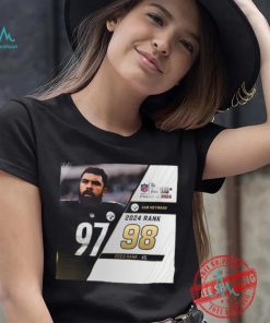 Cam Heyward Rank 98 The NFL Top 100 Players Of 2024 T Shirt