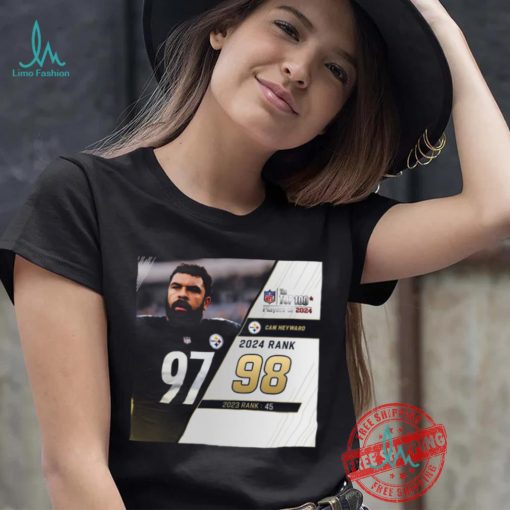 Cam Heyward Rank 98 The NFL Top 100 Players Of 2024 T Shirt