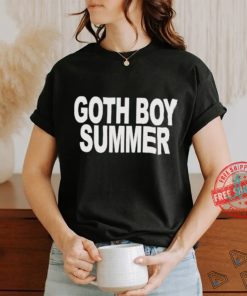 Camthe_Cameraman Billy Goth Thornton Wearing Goth Boy Summer Shirt