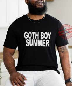 Camthe_Cameraman Billy Goth Thornton Wearing Goth Boy Summer Shirt