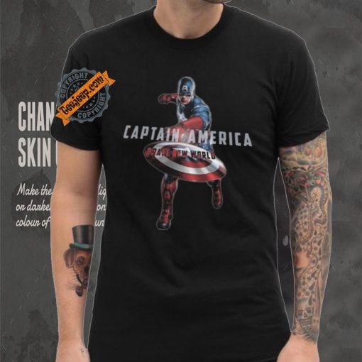 Captain America Brave New World Shirt Marvel Superhero Graphic Tee Avengers Shirt Comic Con Outfit Captain America T Shirt