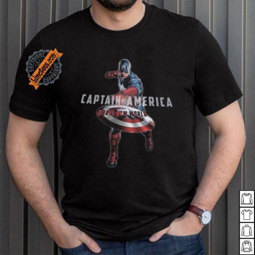 Captain America Brave New World Shirt Marvel Superhero Graphic Tee Avengers Shirt Comic Con Outfit Captain America T Shirt