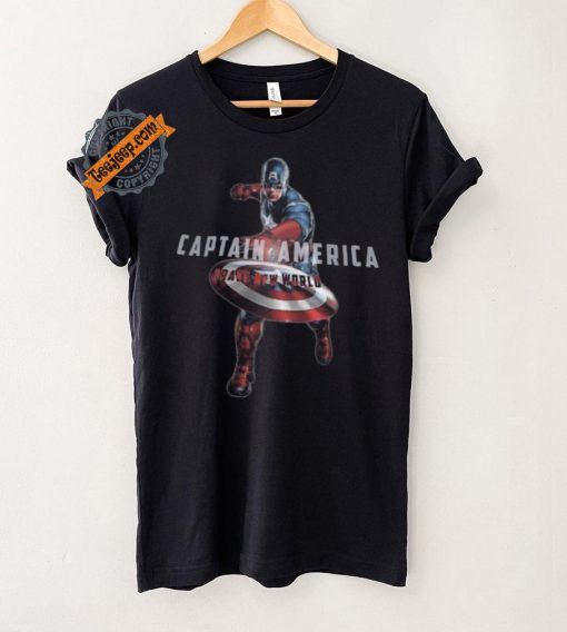 Captain America Brave New World Shirt Marvel Superhero Graphic Tee Avengers Shirt Comic Con Outfit Captain America T Shirt