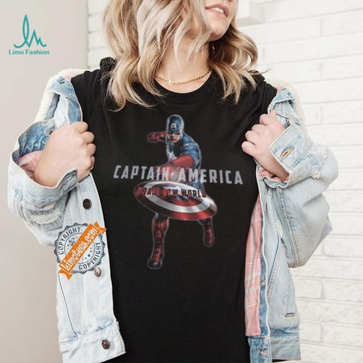 Captain America Brave New World Shirt Marvel Superhero Graphic Tee Avengers Shirt Comic Con Outfit Captain America T Shirt