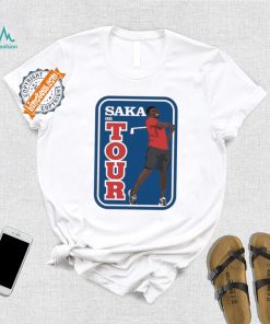 Carlbourkeart Saka On Tour Shirt