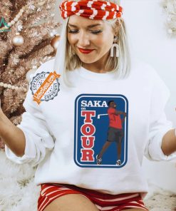 Carlbourkeart Saka On Tour Shirt