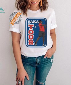 Carlbourkeart Saka On Tour Shirt