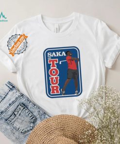 Carlbourkeart Saka On Tour Shirt