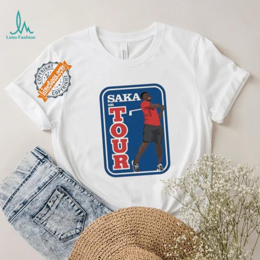Carlbourkeart Saka On Tour Shirt