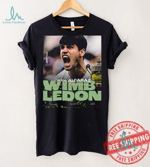 Carlos Alcaraz Is The 2024 Gentlemen Singles Champion Wimbledon ATP Tour London England shirt