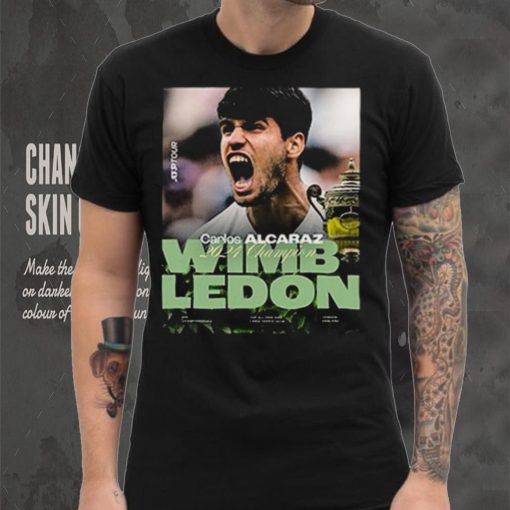 Carlos Alcaraz Is The 2024 Gentlemen Singles Champion Wimbledon ATP Tour London England shirt