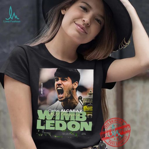 Carlos Alcaraz Is The 2024 Gentlemen Singles Champion Wimbledon ATP Tour London England shirt