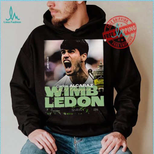 Carlos Alcaraz Is The 2024 Gentlemen Singles Champion Wimbledon ATP Tour London England shirt