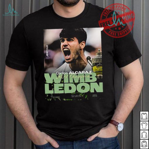 Carlos Alcaraz Is The 2024 Gentlemen Singles Champion Wimbledon ATP Tour London England shirt