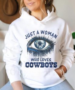 Carolina Panthers Fooball Shirt, Just A Woman Who Lover Cowboys T Shirt