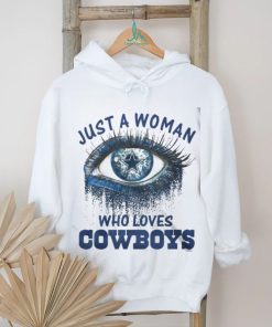 Carolina Panthers Fooball Shirt, Just A Woman Who Lover Cowboys T Shirt