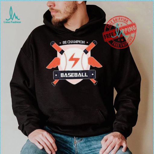 Cartoon Baseball Pattern Print Boys Creative shirt