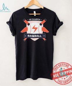 Cartoon Baseball Pattern Print Boys Creative shirt