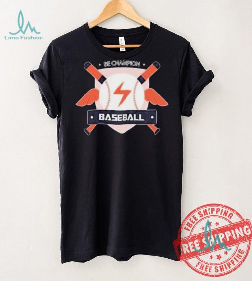 Cartoon Baseball Pattern Print Boys Creative shirt
