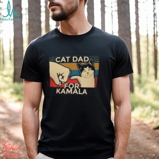 Cat Dad For Kamala Shirt