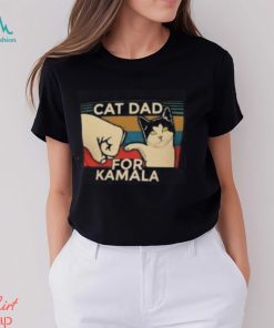 Cat Dad For Kamala Shirt