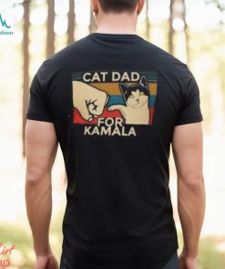 Cat Dad For Kamala Shirt