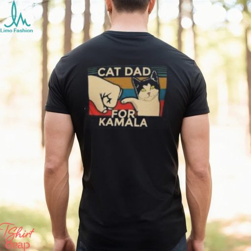 Cat Dad For Kamala Shirt