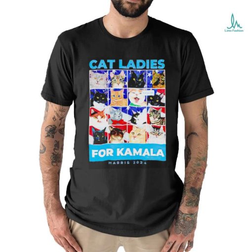 Cat Ladies for Kamala Harris 2024 shirt