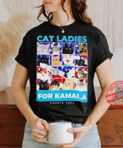 Cat Ladies for Kamala Harris 2024 shirt