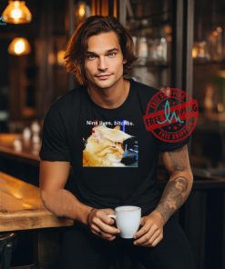 Cat Trump hair Larry Elder nine lives bitches shirt