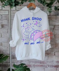 Cat sleeping honk shoo mi mi mi shirt