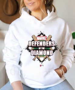 Celebrate Marvel’s Defenders Of The Diamond Baseball T shirt