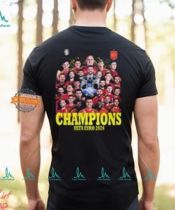 Champions UEFA Euro 2024 Spain T Shirt