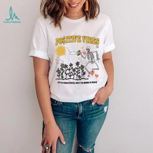 Channing Crowder Wearing Positive Vibes It’s A Beautiful Day To Make A Play Shirt