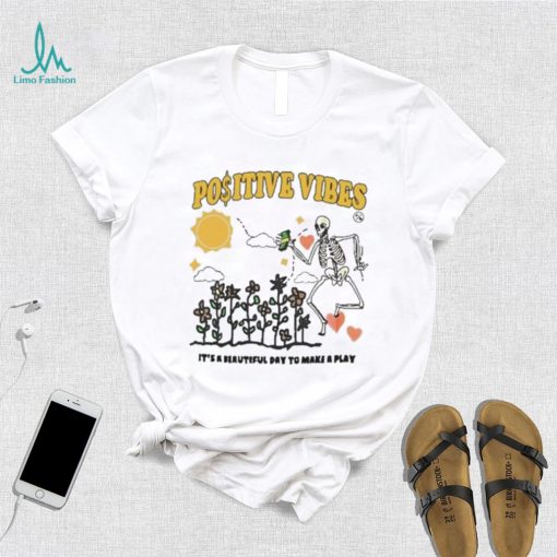 Channing Crowder Wearing Positive Vibes It’s A Beautiful Day To Make A Play Shirt